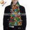 beautiful high quality sublimated digital printing fashionable scarf
