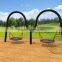 Comfortable Soft Round Shape Kids Garden Swing Set