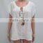 Lady's woven SS top