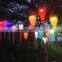 Colorful Solar Powered Smart LED Light For Fence