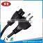 High Quality Free Sample Ce/Rohs Pvc Power Extention Cord