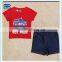 (CD5609) 2-6Y Nova newest design high quality kids wear summer child clothing sets for baby boys