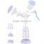 manual suck breast milk pump with feeding bottle AOV6811