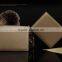 Custom Handmade Fashion pu Leather square business card holder