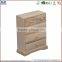 High quality handcraft wood cabinet small drawer, unfinished wood jewelry box drawer
