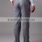 Bespoke high quality wool grey checks men pants/trousers