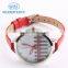 Water Resistant PU Leather Band Cheap Custom Logo Watch