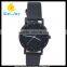 WJ-5480 Simplest Dial Design Fashion Attractive Fancy Black Leather Strap Lady Watch