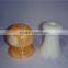 Customized stone stemmed candle stand holder