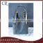 High quality waxed canvas wine tote with nylon webbing