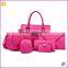 New Design Promotional Vintage Fashion Bag Ladies Bag 4 piece set ladies bags