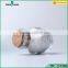 empty food packng jar glass storage jar with cork