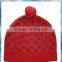 girls heart knit hats for sale/knitted kids wool hats/knit hat patterns kids