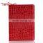 crocodile grain leather for ipad air 2 case thin stand cover for ipad air