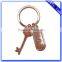 Fashion Cheap Custom Rose Gold Metal Room Hotel Key Rings