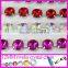 6mm 8mm 10mm 10.7mm 12mm 14mm 16mm 18mm 20mm Round Rivolis Crystal Rhinestones Chain With Silver Plated Link