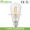 Clear Glass ST64 Dimmable Led Filament Bulbs 5W E27/E26 Led Lighting