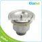 Kitchen Sink Drain Stopper Parts Aluminum Big Basket Strainers Stainless