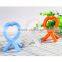 safe baby teething toy liquid silicone teething ring