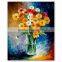 Classical Wall Flower Painting on Canvas