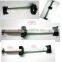 single trolley telescopic luggage aluminum handle detachable