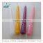 2016 PE Bag Product Long Burning Time Wholesale Colored Birthday Candle
