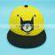fashion minions snapback cap flat bill cap minions logo