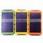 Solar Charging Treasure 10000mah Ultra Thin Mobile Power Smart Phone