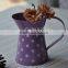 Decorative Metal Milk Flower Holder