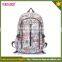 vivisecret Color printed Flower pattern design Backpack Bookbag School bagpack