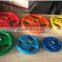 Body-Solid Colored Rubber Grip Olympic Plates