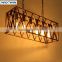 Hanging Cage Industrial Pendant Lighting Rust Copper Pendant Lamp