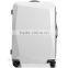White Luggage Travel Set Bag ABS Trolley Hard Shell Suitcase w/TSA lock