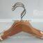 white baby/children/kids clothes/coat hangers basic style wooden with notches 3ps set wholesale