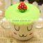 Hot Sales Fruit/animal Decoration Silicone Cup Lid