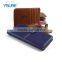 PU Leather Universal Slide Panel Wallet Phone Case with Huge Paper Pocket