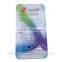 thin rectangular metal business card box transparent