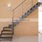 Good Quality straight staircases for offices, with modern stair treads
