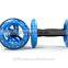 Double Wheels Ab Roller No Noise AB Wheel Rollers Abdominal Waist Machine GYM workout Body Exerciser Rollers with Double Wheels
