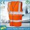 wholesale reflective working vest reflective safety working vest polyester working clothing