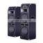 Dual horn dj speakers stage speaker professional with powerful subwoofer