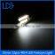 Festoon Dome Panel Light 12 SMD 4014 LED 31mm Car Reading Interior Map Roof lights