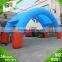 outdoor trade show inflatable christmas decorations arch for event