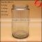 900ML 30OZ Nuts Packing Glass Jam Jars With Plastic Lids