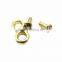 Metal Decorative Gold Hollow Rivets With Logo