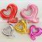 High quality foil red/pink heart lovers balloon, Christmas day foil heart balloon for party