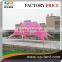 Cheap hot sale royal promotional twin style star display tent 10x14m with printing