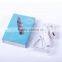 Home use under eye wrinkle treatment heated eye massager