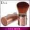 High Quality Retractable Brush Bling Metal Tube Retractable Makeup Powder Brush