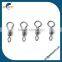 Carp Fishing Teminal Tackle Rigs Fishing Diamond Swivel With Long Body Large Eye 4#